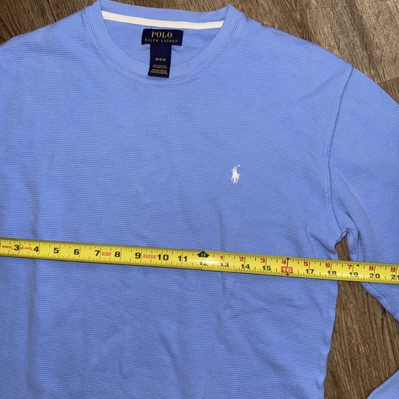 Polo Ralph Lauren • Waffle Knit Long Sleeve Tee - Picture 4 of 8